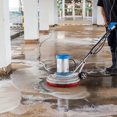 Zemin Yıkama ve Cilalama İşlemleri